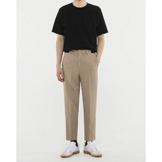Quần âu dài PARTS Slim Crop Tapered xuất Hàn