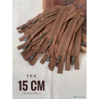 Dây Kéo YKK - Đầu Khoá Chữ Nhật/ 15cm