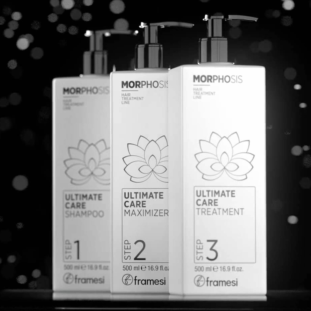 Ủ tóc, hấp tóc phục hồi hư tổn khô xơ MORPHOSIS ULTIMATE CARE TREATMENT 1000ML chăm sóc tóc dưỡng tóc uốn nhuộm duỗi