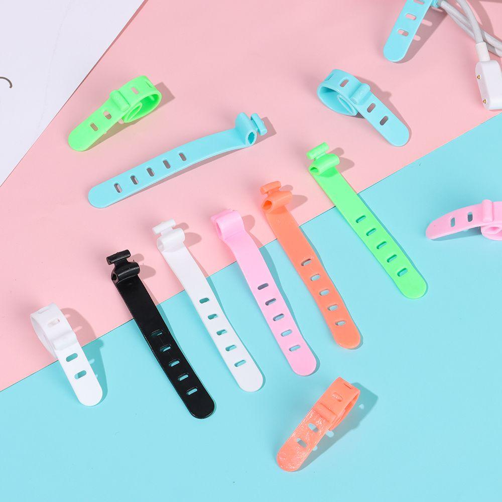 FOREVER Bộ 5 Dây Silicone Buộc Tai Nghe 5 Lỗ