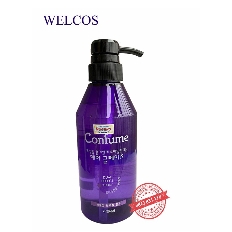 Gel gel giữ nếp tóc mềm tạo kiểu giúp giữ lọn cho tóc uốn, tóc xoăn WELCOS chính hãng hàn quốc CT21