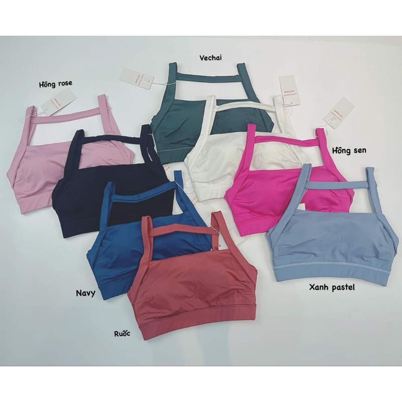 áo bra cổ vuông tặng kèm mút