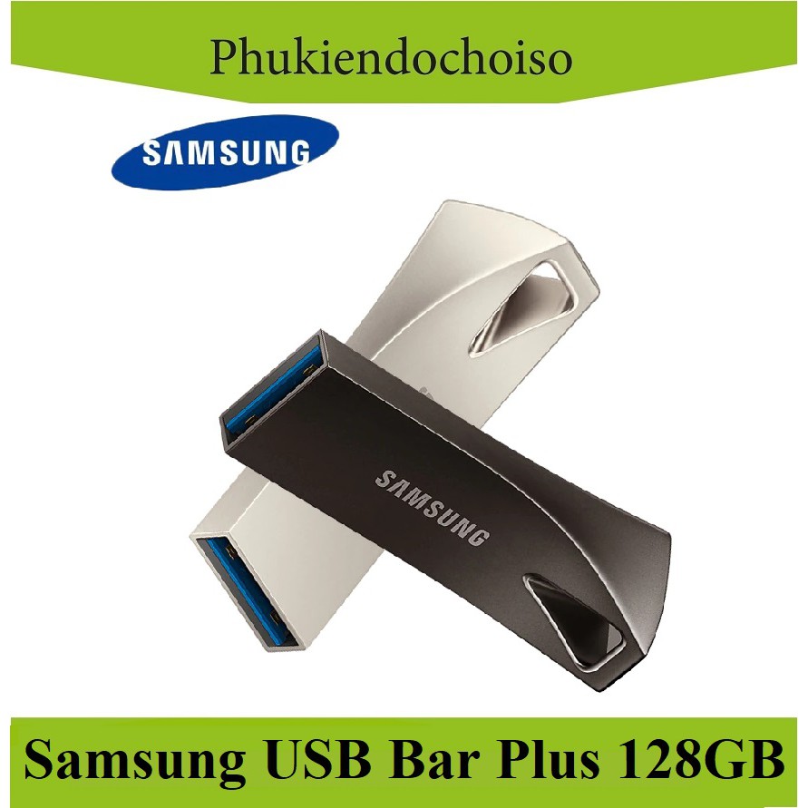 [Mã 159ELSALE hoàn 7% đơn 300K] USB 3.1 Samsung Flash Bar Plus 128GB 200Mb/s ( New 2018)