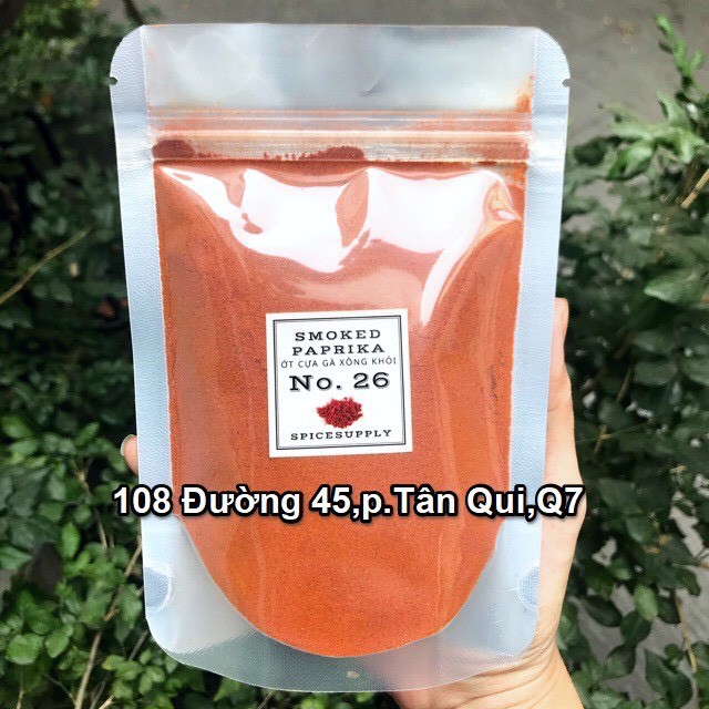 500g Smoked Paprika - Ớt cựa gà xông khói