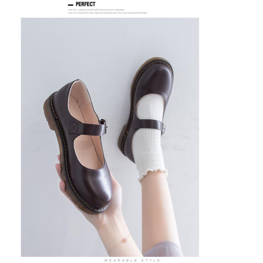 [Sẵn + clip] Giày Mary Jane cao 3cm -h91 | BigBuy360 - bigbuy360.vn