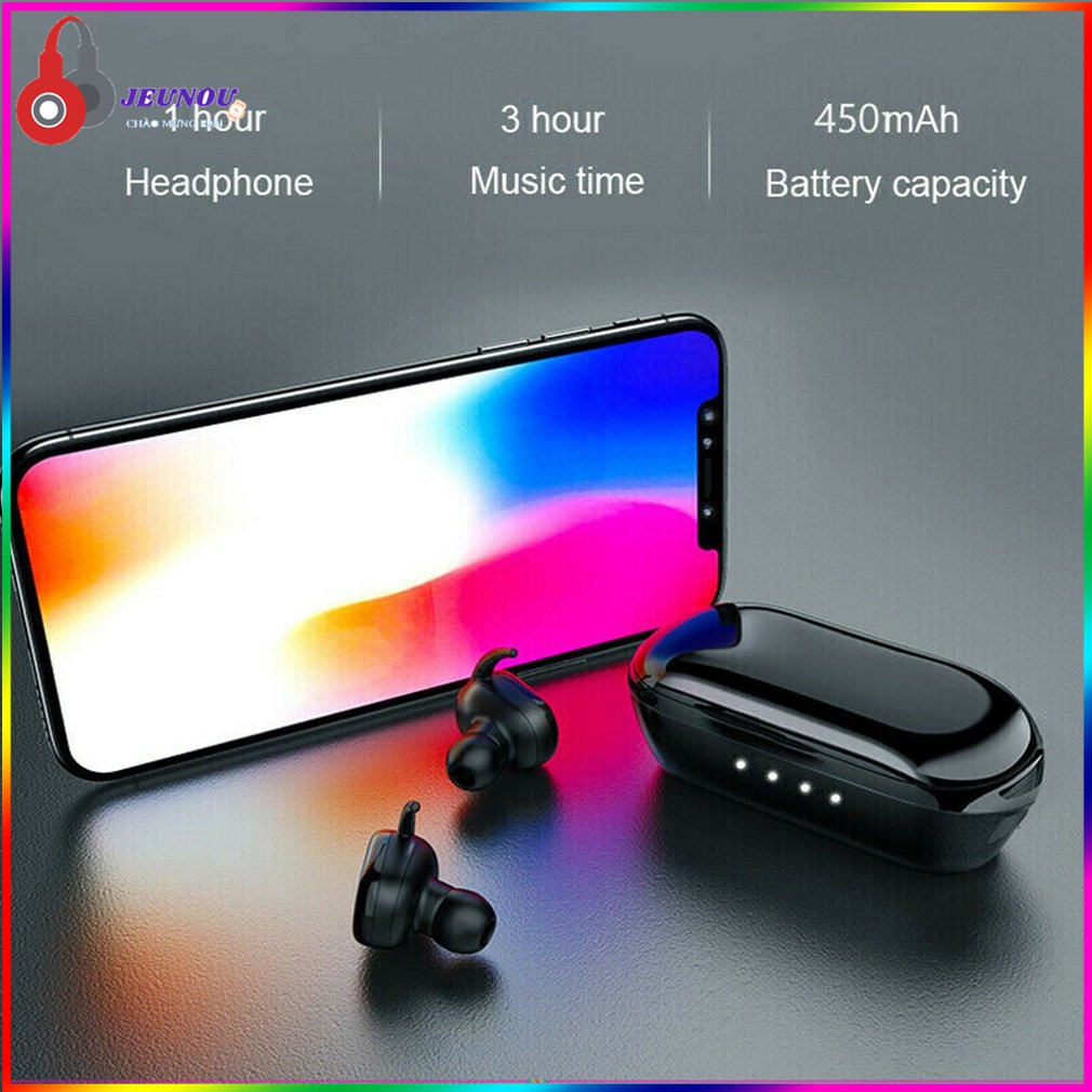 Tai Nghe Không Dây Y30 Tws Kiểu Nhét Tai Kết Nối Bluetooth 5.0 Chống Ồn