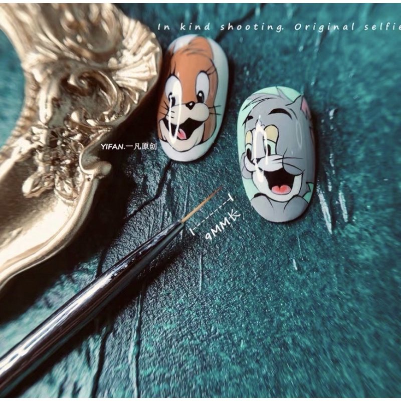 Cọ vẽ Gel Niao đen các mẫu