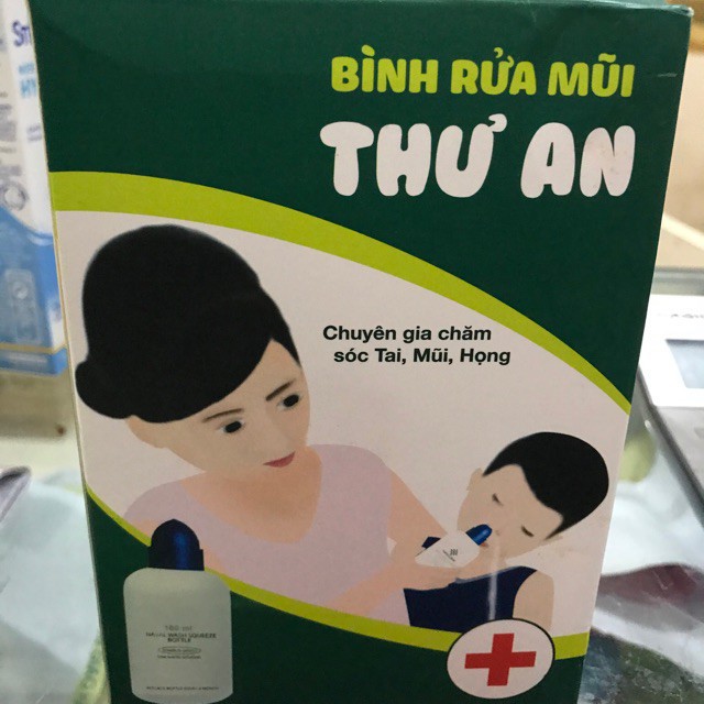 Bình Rửa Mũi Thư An-Công cụ hỗ trợ đắc lực cho người bị viêm mũi, họng, xoang