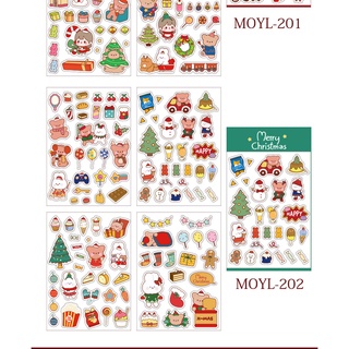 Sticker giang sinh dễ thương - quà giáng sinh