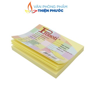 Giấy note ghi chú vàng pronoti 2x3mm 100 tờ 1 xấp thiện phước
