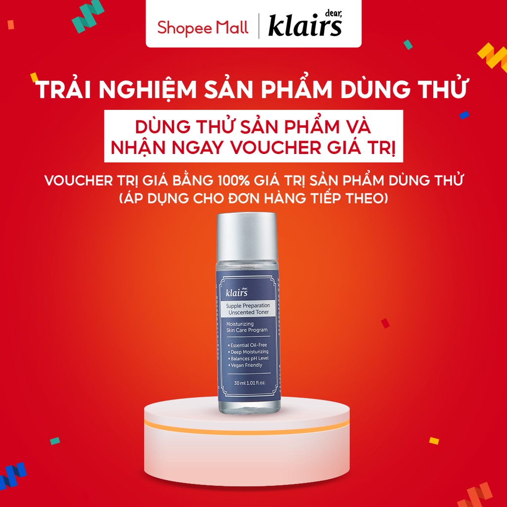 Combo Dưỡng Sáng Dịu Da Dear Klairs