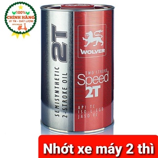 Wolver 2t speed 1l - nhớt xe máy 2 thì