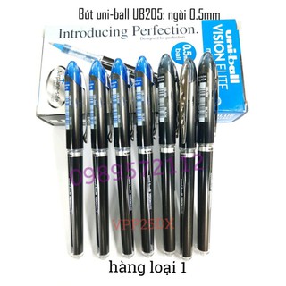 Bút uni-ball UB205 ngòi 0.5mm (hàng chuẩn loại 1).