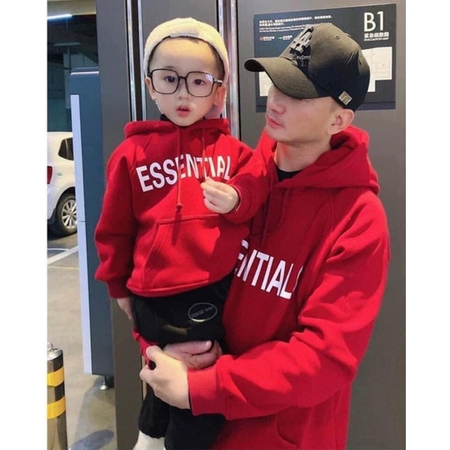 Áo hoodie nỉ bông gia đình