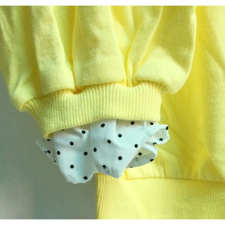 (Size 120 lỗi dơ nhạt) Áo cotton da cá xuất Hàn dư, Owleybarn