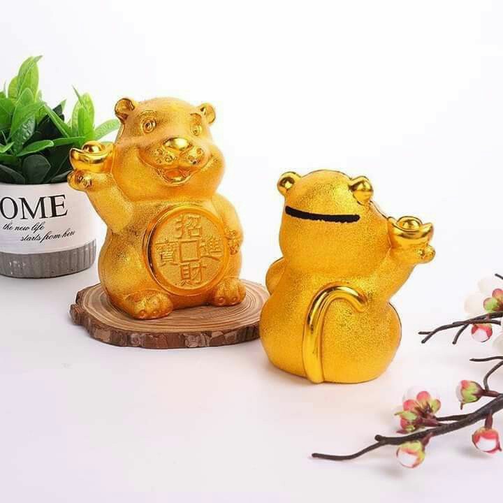 Ống Tiết Kiệm Hình Hổ Vàng Đựng Tiết Kiệm