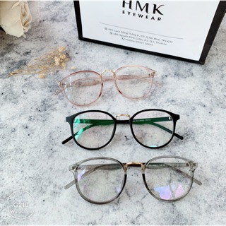 Gọng kính cận Nam/Nữ HMK chất liệu nhựa dẻo màu sắc thời trang 209