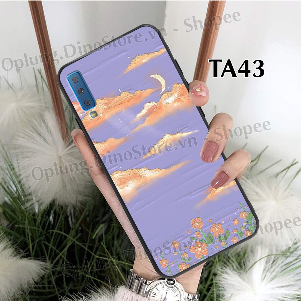 Ốp lưng Samsung A7 2018 - A9 2018 - A50 - A30s - A50s in hình Phong cảnh cỏ cây Vintage siêu đẹp.