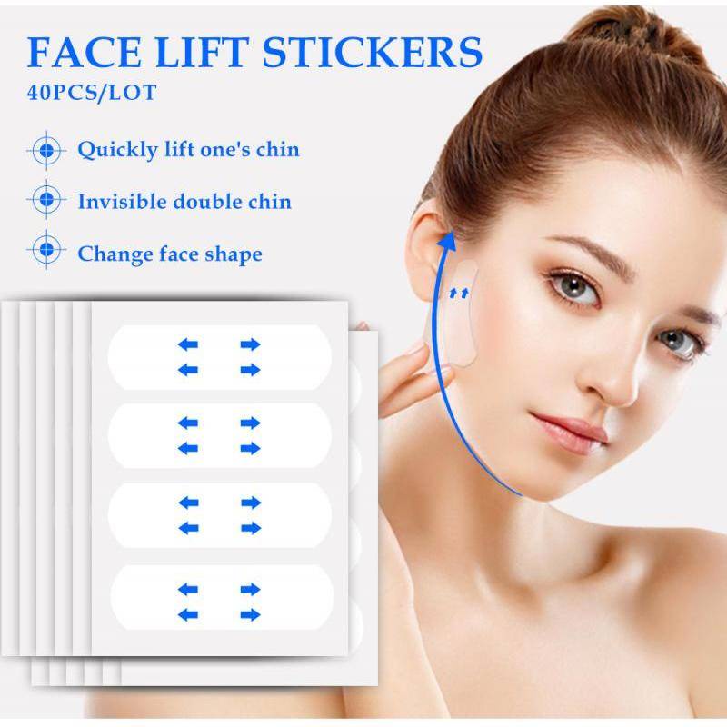 Set 40 miếng dán nâng cơ mặt tạo khuôn mặt chữ V vô hình