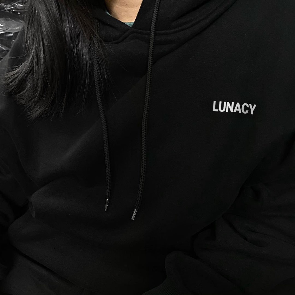 Áo Khoác Hoodie Nỉ Có Mũ Form Rộng LUNA BASIC Unisex Nam Nữ LUNACY | BigBuy360 - bigbuy360.vn