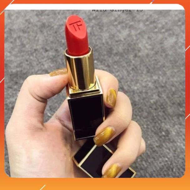 Son Tomford màu15 Wild Ginger cam pha đỏ