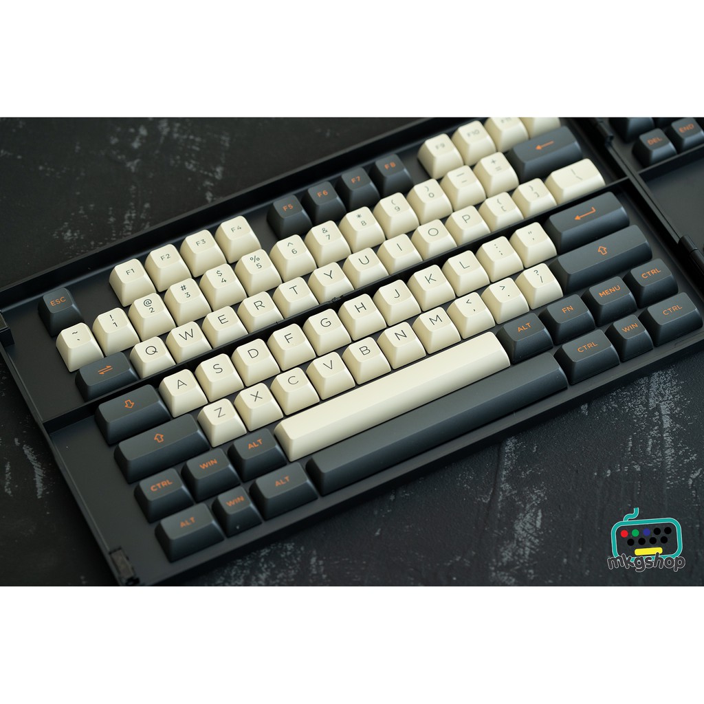 Nút bàn phím keycap ASA Carbon Retro PBT doubleshot