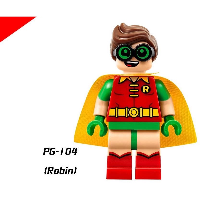 Bộ Đồ Chơi Lắp Ráp Lego Nhân Vật Joker / Batman / Mặt Trăng / Robin