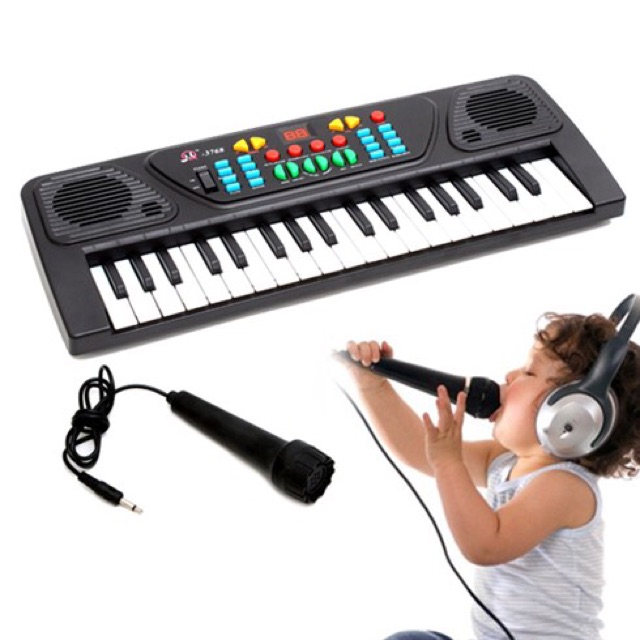 Electronic Organ Cho Bé Kèm Mic / Đàn Piano Kèm Mic Cho Bé ( FreeShip toàn quốc)