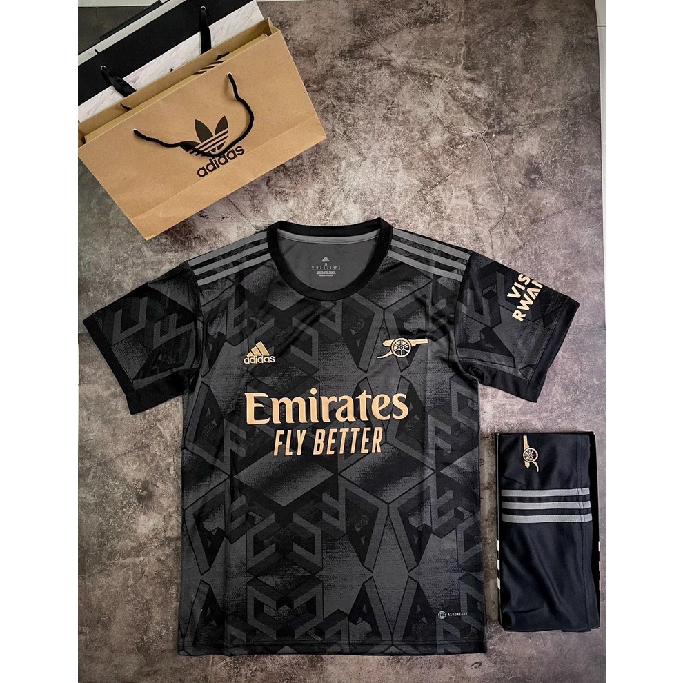 Quần áo đá bóng đá banh clb  Arsenal - sét áo quần bóng đá ARS mẫu mới 2021 - 2022 vải cao cấp - aobongda999.vn