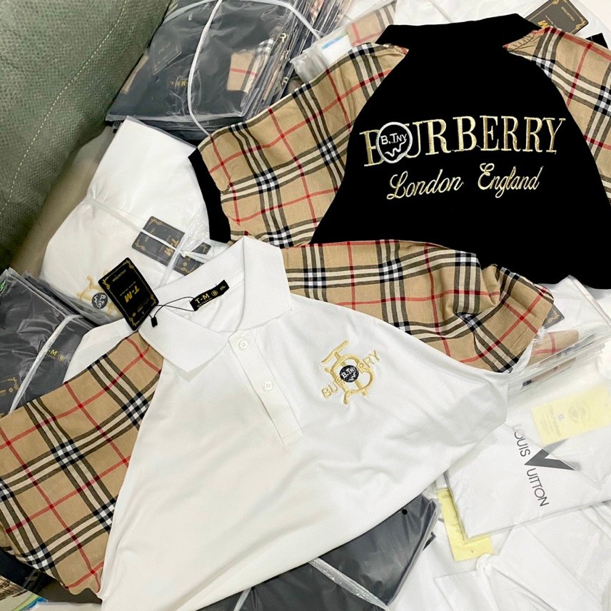 Video Áo thun nam thêu cao cấp cotton 4 chiều thoáng mát 2 màu trắng đen phối hình thời trang | BigBuy360 - bigbuy360.vn