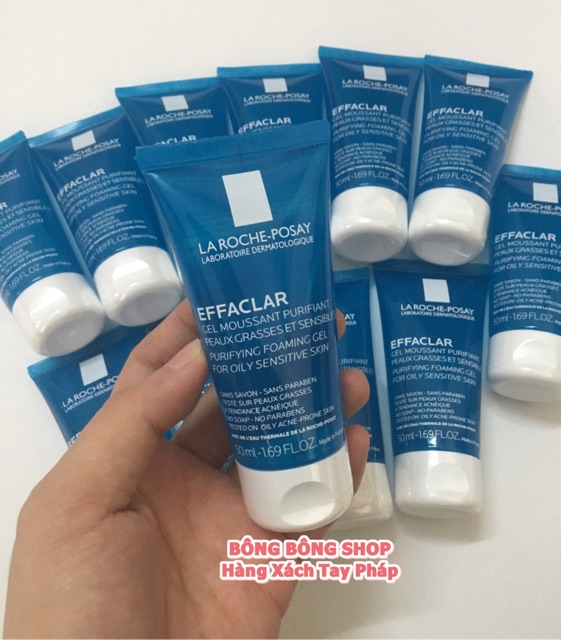 Gel rửa mặt kiểm soát dầu La Roche-Posay Effaclar