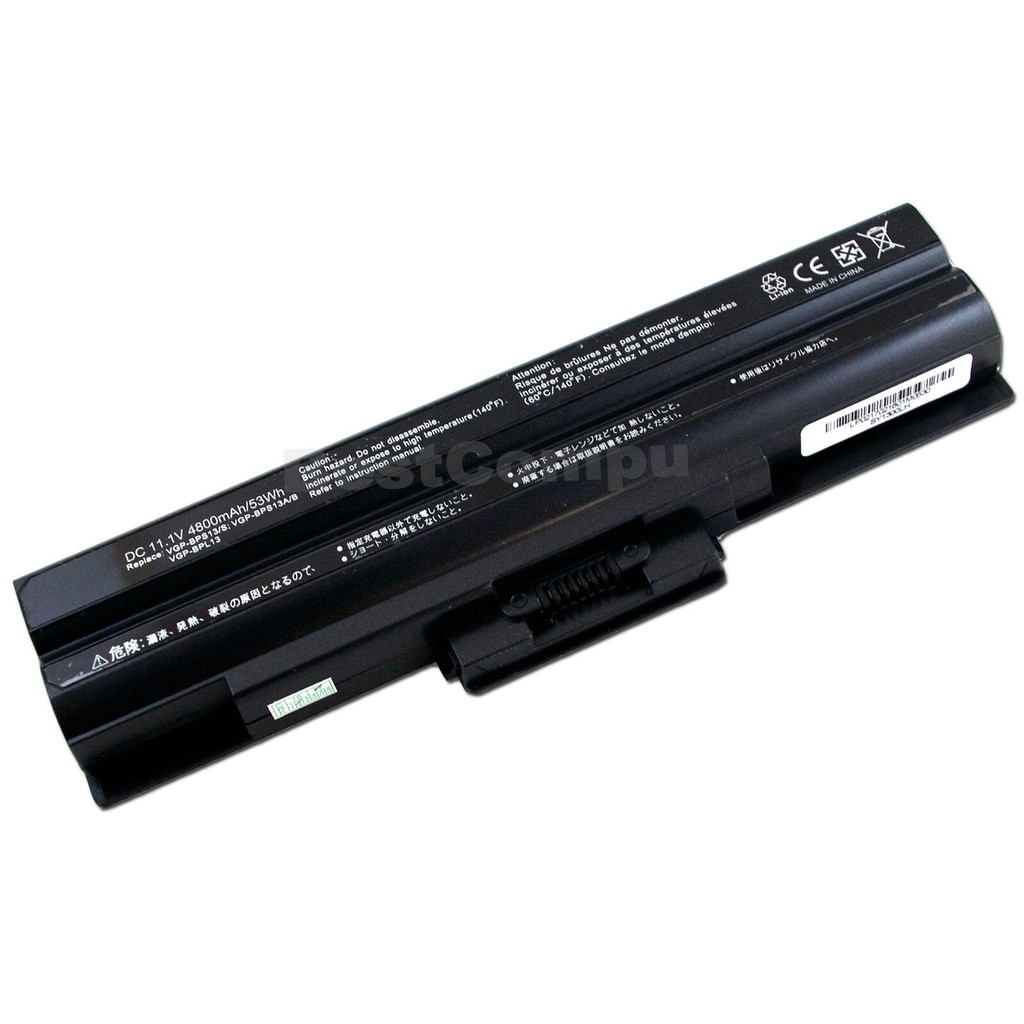 Pin Laptop Sony VAIO PCG, SVE, BẢO HÀNH 6 THÁNG ĐỔI MỚI