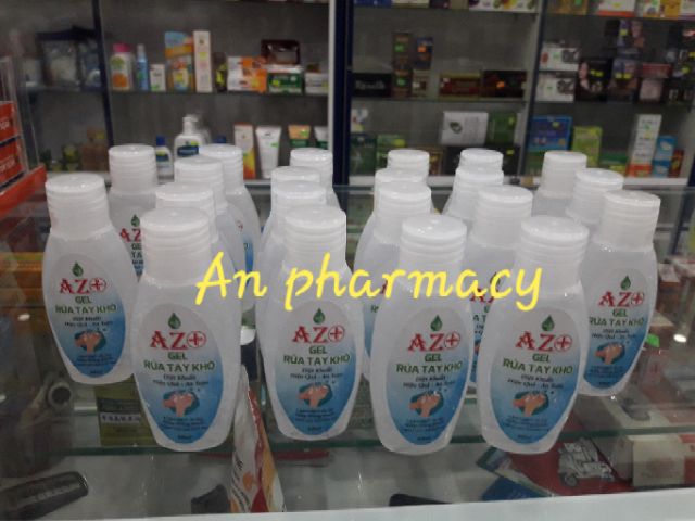 Gel rửa tay khô AZ+ 60ml 150ml