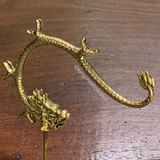 Móc Rồng Đồng Vàng Than Mi Lửa Chào Mào