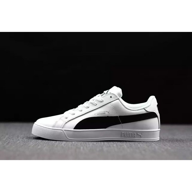 puma smash vulc white