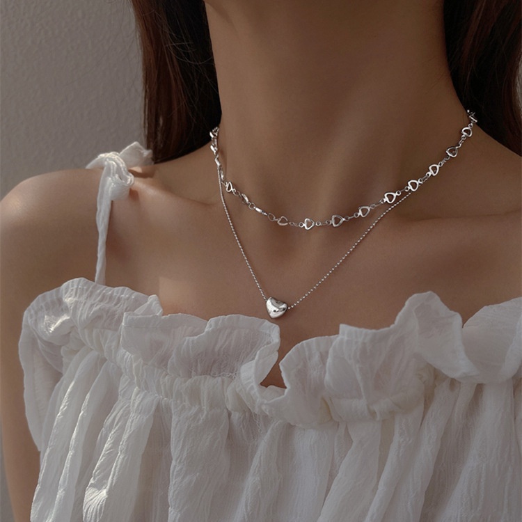 Vòng cổ Mặt Bướm Bạc Thời Trang Hàn Quốc Cho Nữ