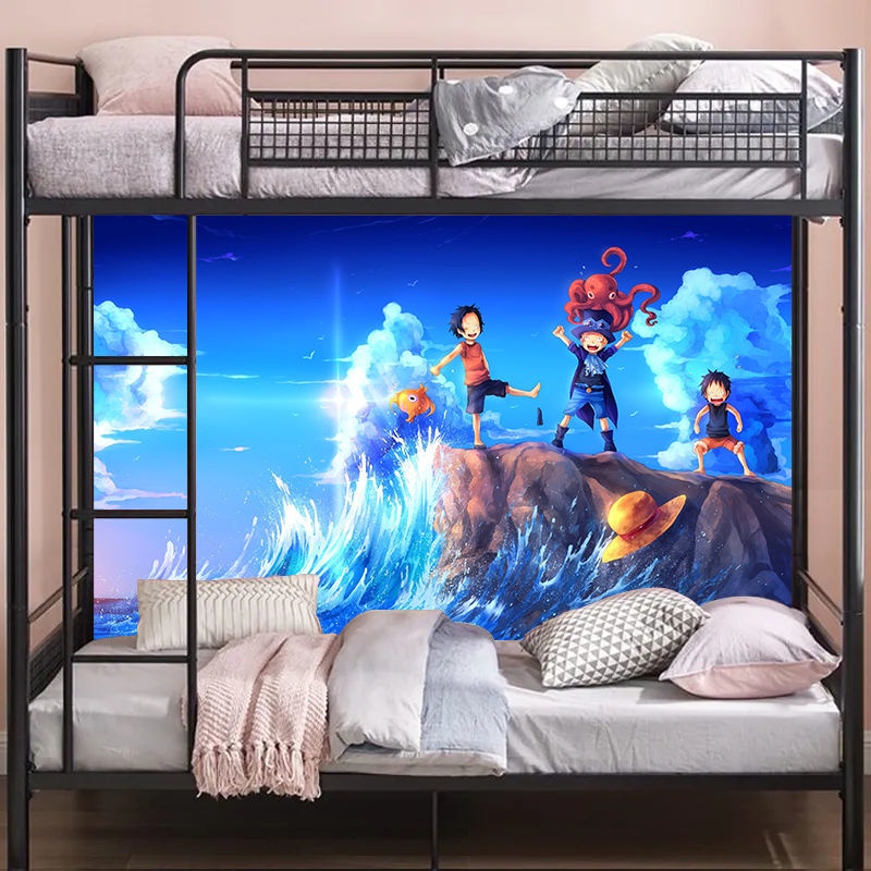 Giấy Dán Tường Trang Trí Tự Dính In Hình One PIECE HD