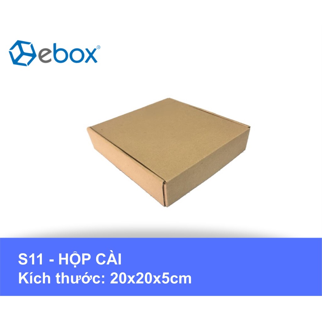 70 Hộp giấy carton size 20x20x5 cm (S11) - đựng quần áo