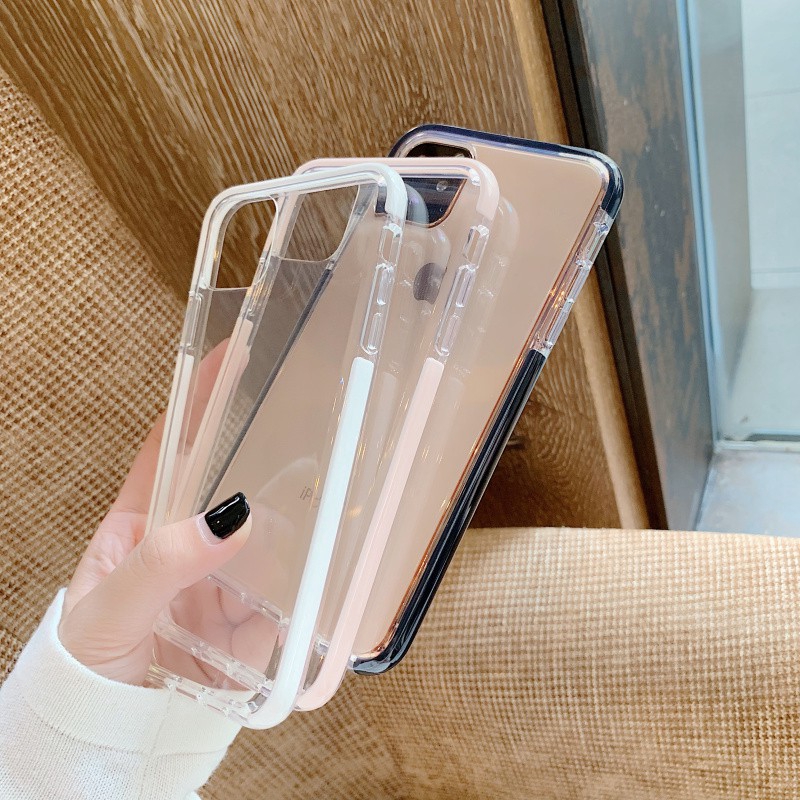 Ốp Điện Thoại Silicon Mềm Trong Suốt Chống Sốc Chống Va Đập Cho Iphone 11 11pro Max X Xr Xs Xs Max 6 6s 7 8 Plus | BigBuy360 - bigbuy360.vn