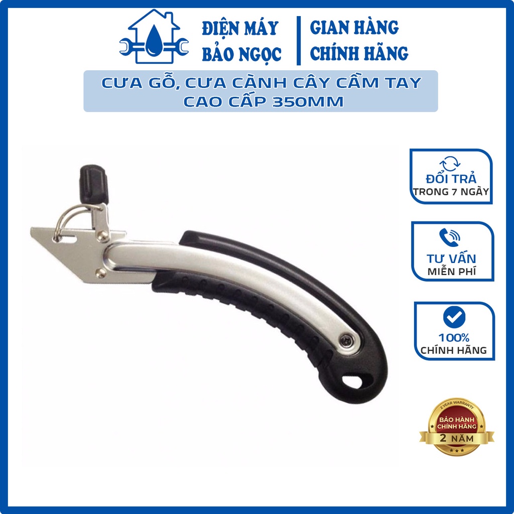 Cưa gỗ,cưa cành cầm tay cao cấp 350mm top - Đài Loan