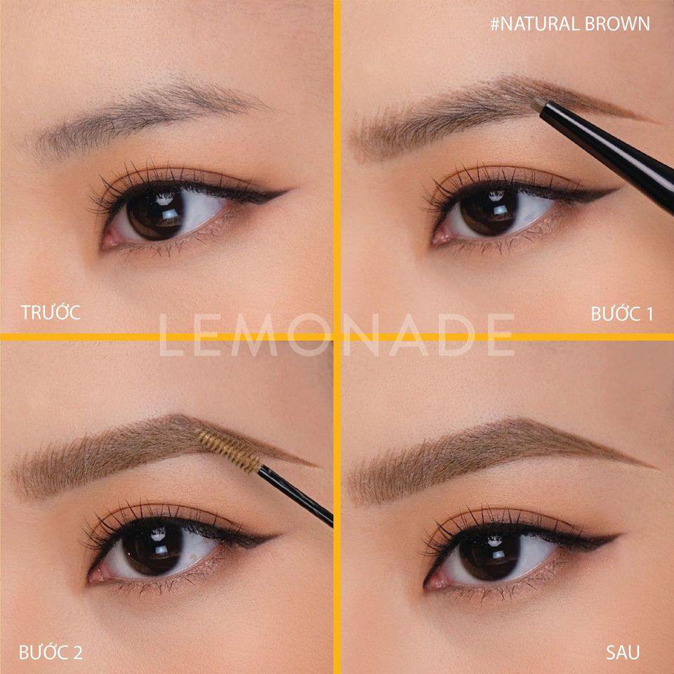 Chì Kẻ Lông Mày Lemonade Want It Got It Dual Eyebrow