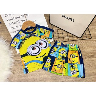 BỘ THUN LẠNH 3D BÉ TRAI