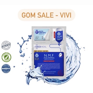 Mặt nạ 3 bước mediheal n.m.f aquaring ampoule mask ex dòng cao cấp