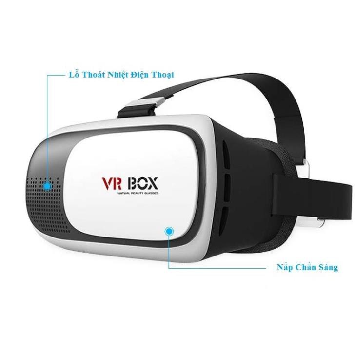 Kính 3D Thực Tế Ảo VR Box Version 2 Cao Cấp Hơn