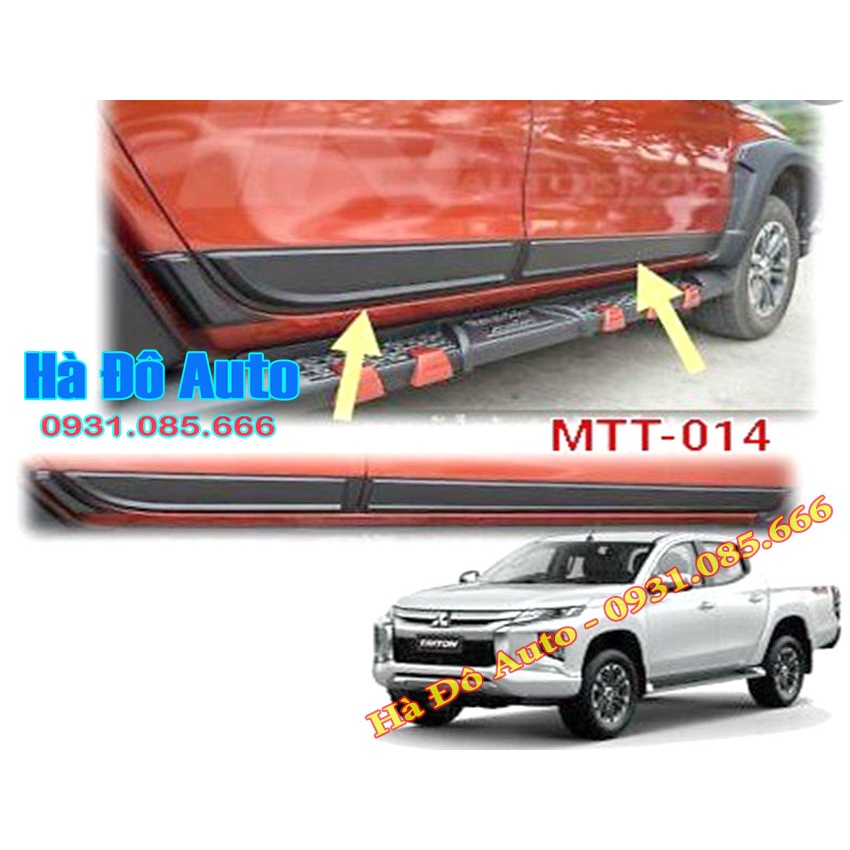 Nẹp Sườn Triton 2019 2020 2021 2022 - Ốp Hông Triton 2019/2022