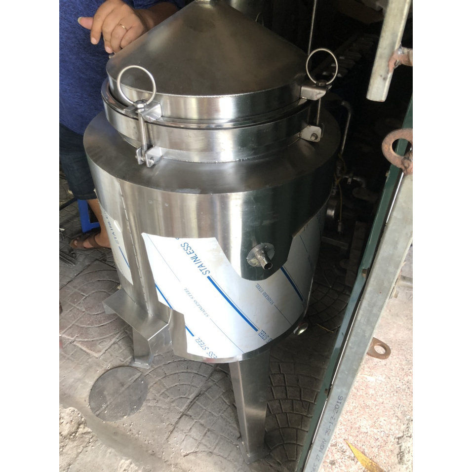 Nồi cô cao dược liệu_ ninh dược liệu_ chưng cất tinh dầu 100 lít