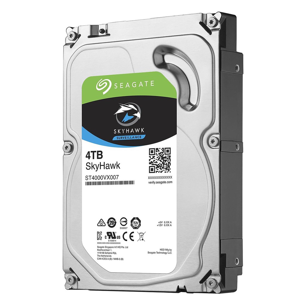 Ổ cứng HDD Seagate 4TB Skyhawk chuyên camera - Viễn Sơn phân phối