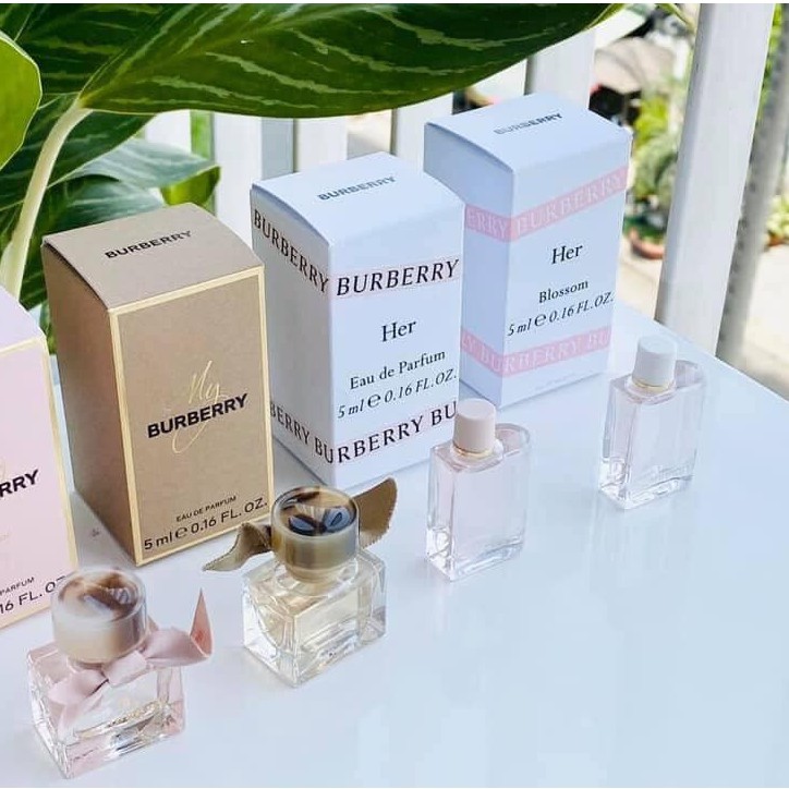 Nước Hoa mini My Burberry Her Blossom Eau De Toilette (Nữ) – 5ml