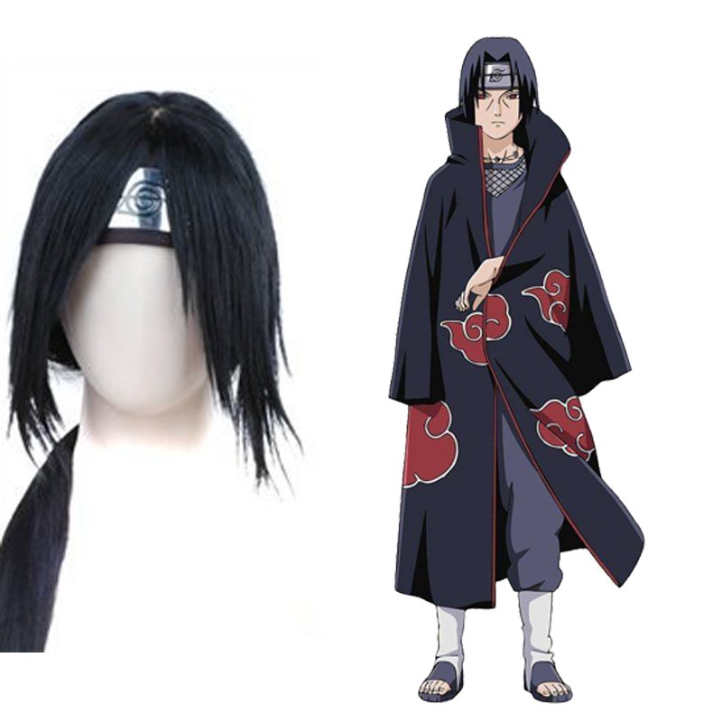 Tóc Giả Hóa Trang Nhân Vật Uchiha Itachi Trong Naruto