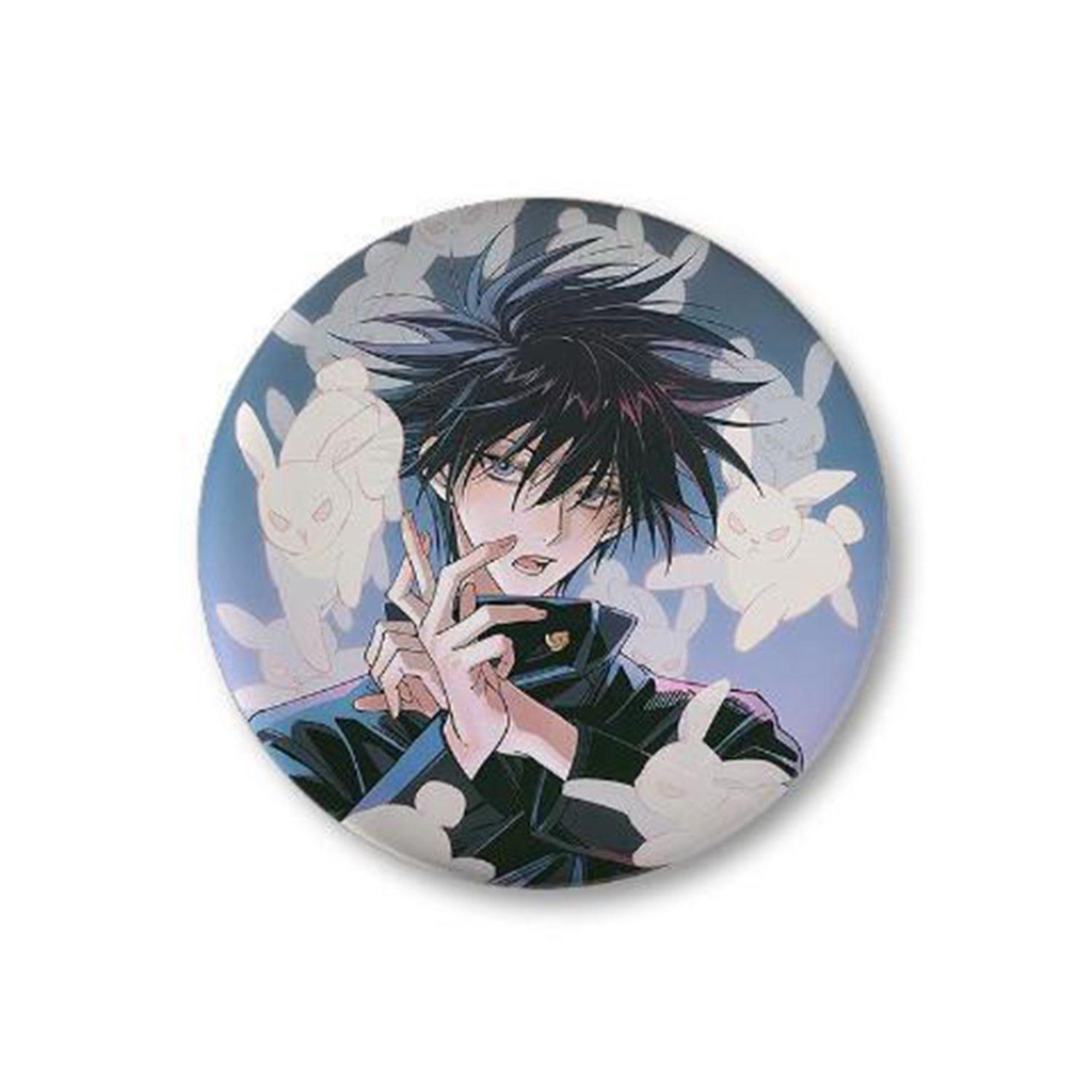 SUSANS Party Gift Anime Badges Creative Gojo Gokudaka Kurome Conjure Back Second Element New Ornamental Badge Brooch Pendant Modern Metal Badge